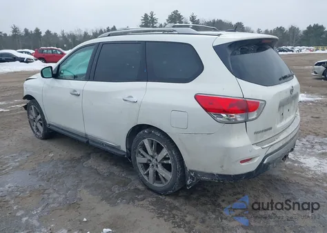 2014 Nissan Pathfinder Platinum from USA, damaged, VIN 5N1AR2MM8EC680640